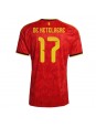 Belgie Charles De Ketelaere #17 Domácí Dres MS 2026 Krátký Rukáv Belgie Charles De Ketelaere #17 Domácí Dres MS 2026 Krátký Rukáv